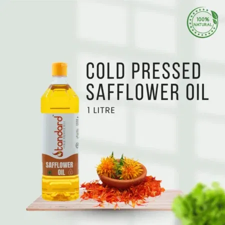 Best cold pressed safflower oil 1 litre bottle at affordable price