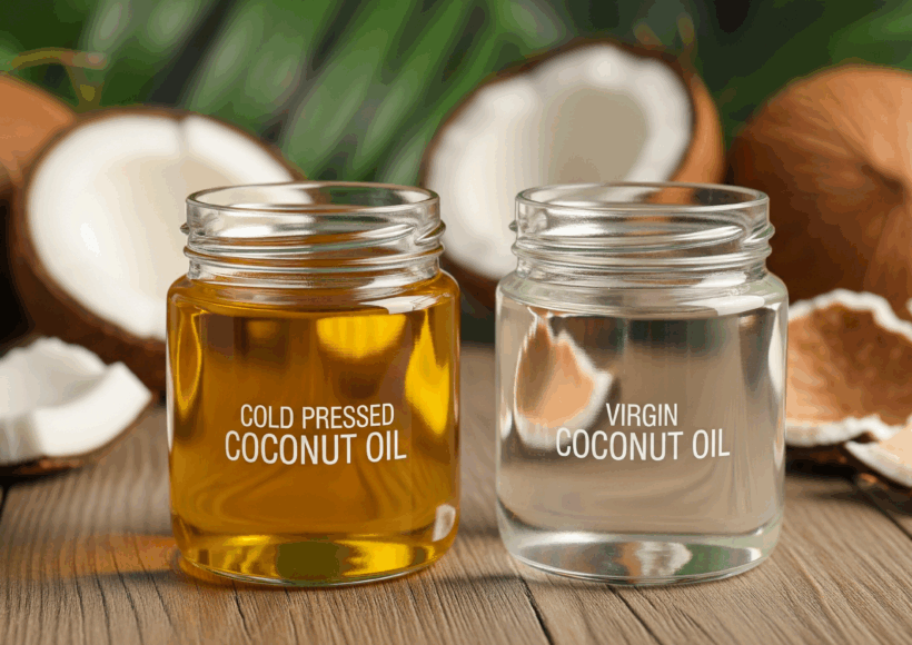 कोल्ड प्रेस्ड नारळ तेल आणि व्हर्जिन नारळ तेल यामधला फरक 5 कोल्ड प्रेस्ड नारळ तेल आणि व्हर्जिन नारळ तेल यामधला मुख्य फरक – तयार करण्याची पद्धत, शुद्धता आणि आरोग्य फायदे&Quot; जर तुला हवे असेल तर मी वेगवेगळ्या प्रकारचे Seo-Friendly Alt Text तयार करून देऊ शकतो (जसे की Health Blog साठी, E-Commerce साठी किंवा Information Article साठी). तुला कोणत्या प्रकारचे हवे