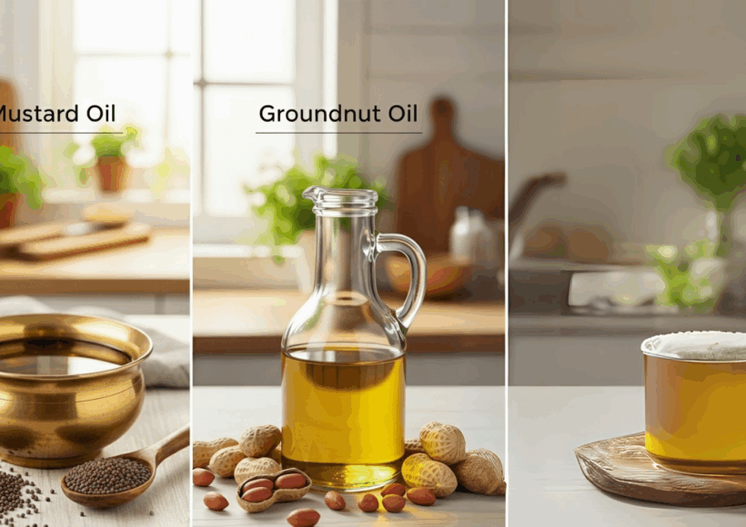 கடுகு எண்ணெய் Vs வெர்கடலை எண்ணெய் — விரிவான ஒப்பீடு