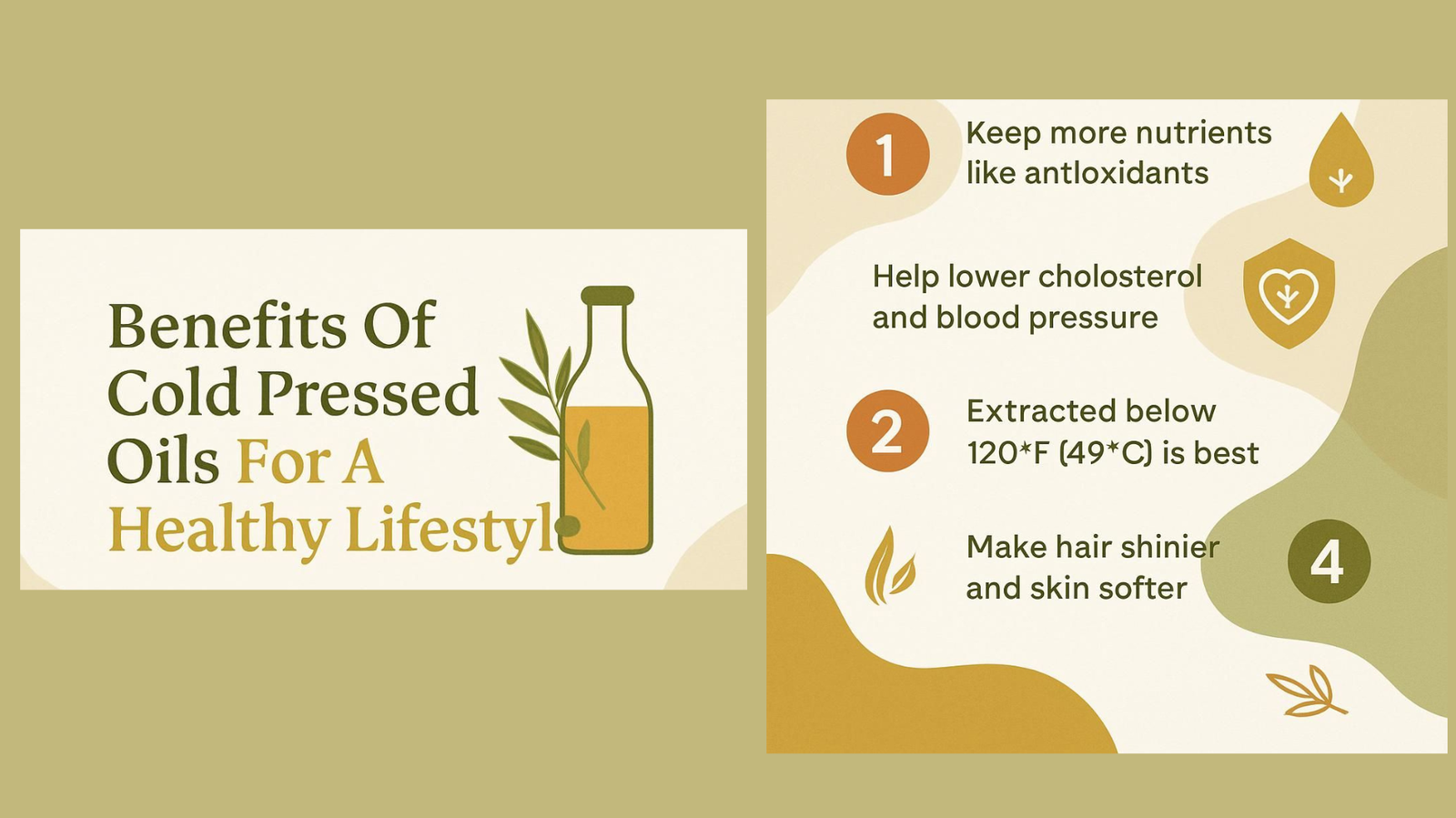 Benefits Of Cold Pressed Oils For A Healthy Lifestyle 2 Cold Pressed Oils For Cooking And Skincare – Natural Choice For A Healthy Lifestyle