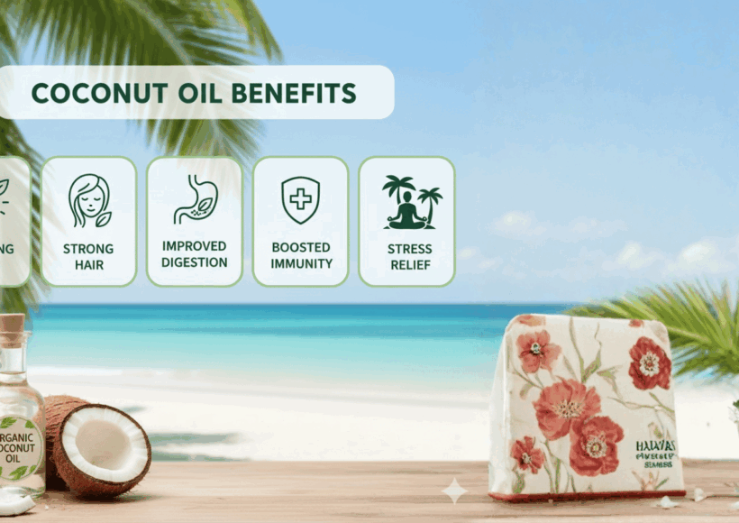 नारळाच्या तेलातील कॅलरीज किती? खरी माहिती जाणून घ्या! 2 தேங்காய் எண்ணெயின் ஊட்டச்சத்துக்கள், முடி மற்றும் தோலுக்கு நன்மைகள், செரிமானத்தை மேம்படுத்தும் மற்றும் நோய் எதிர்ப்பு சக்தியை அதிகரிக்கும்.