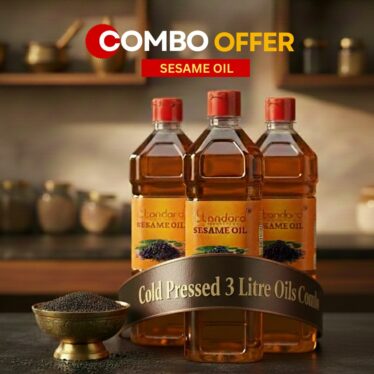 Pure cold pressed gingelly oil black sesame 3 litre pack Pure cold pressed gingelly oil black sesame 3 litre pack